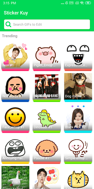 GIF2Sticker Animated Stickers for Android - Download